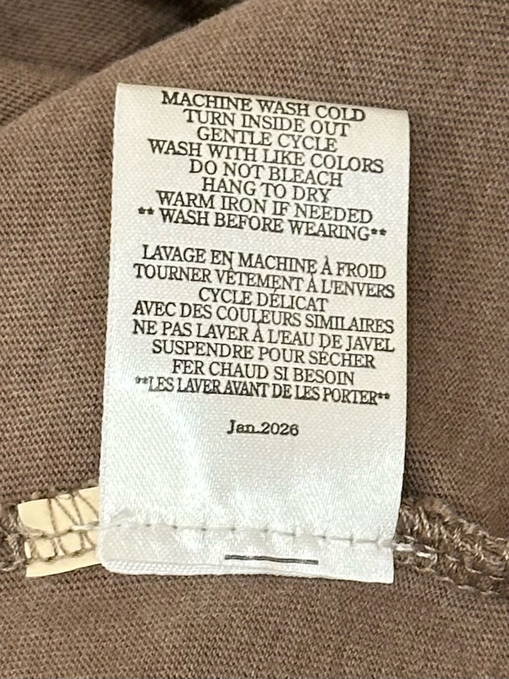 NWT Z Supply Sloane Cotton Jersey Tank In Perfectly Taupe Size Small - Picture 9 of 12